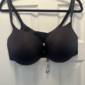 Skims ultimate push-up plunge bra onyx